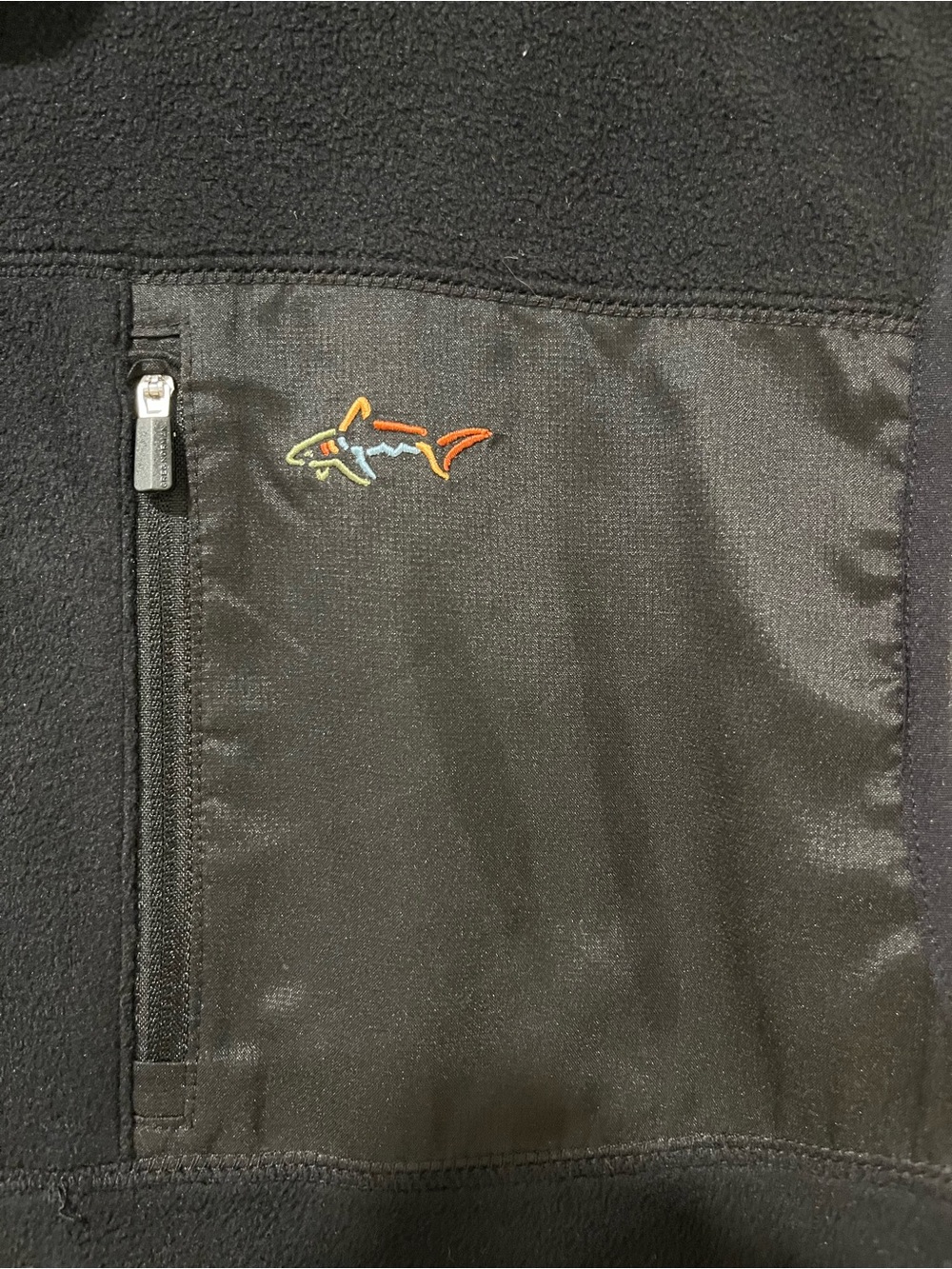 Greg Norman Collection for Tasso Elba Black Men’s Fleece Vest Black Large 🦈 - Picture 2 of 7